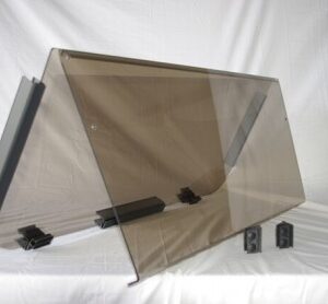 DS (2000+) Split Windshield, Clear/Tinted