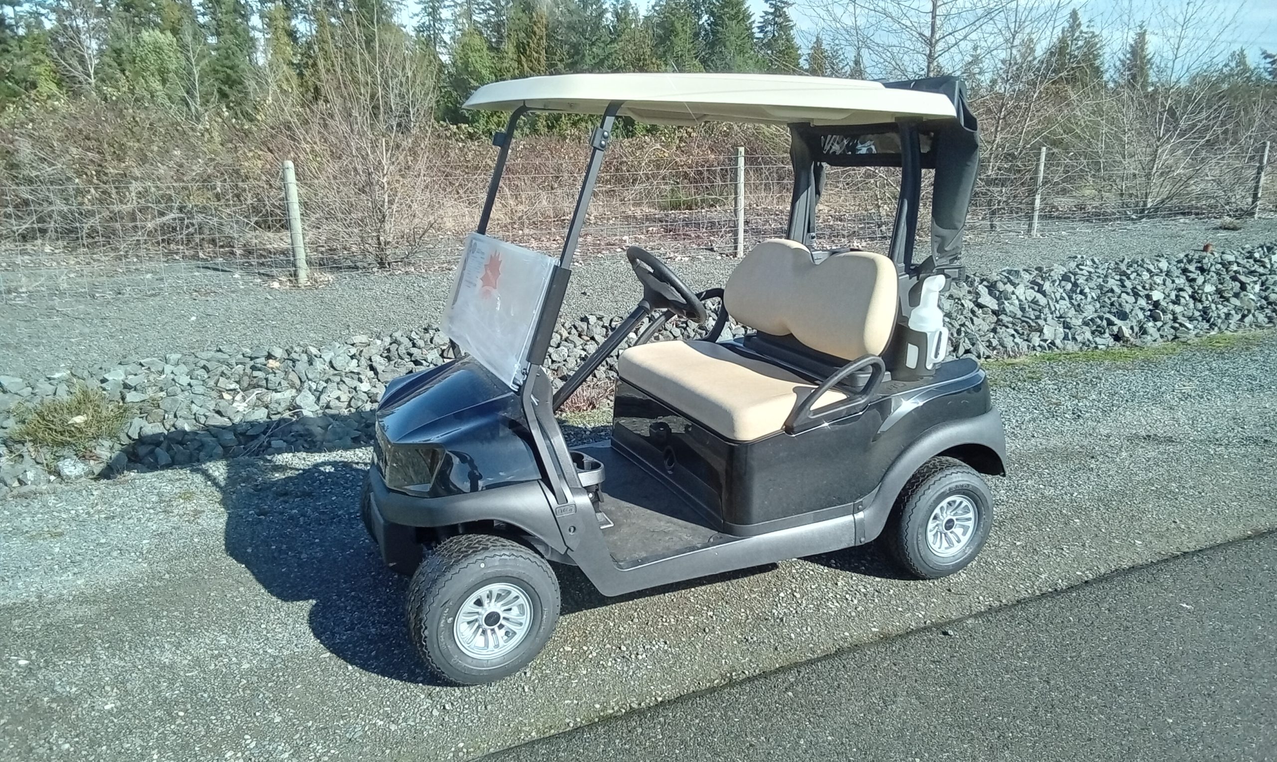 2026 Club Car Tempo Lithium Black Golf Cart