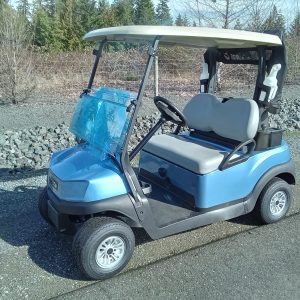 2025 Club Car Tempo Lithium Ice Blue Golf Cart