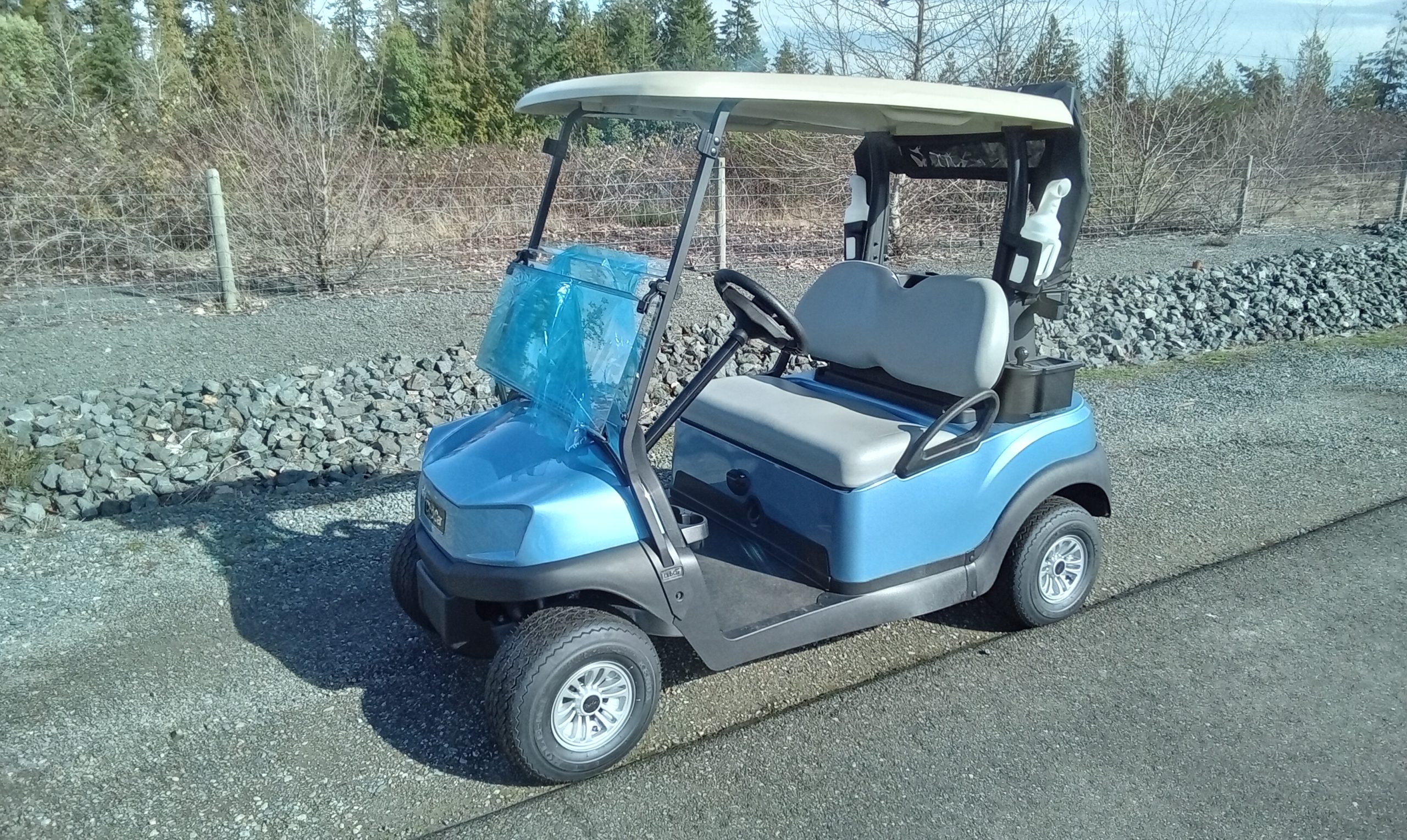 2026 Club Car Tempo Lithium Ice Blue Golf Cart