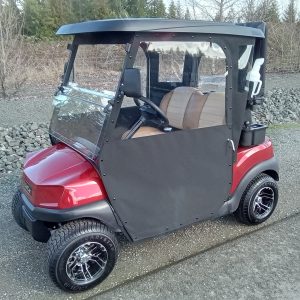 2025 Club Car Tempo Lithium Candy Apple Red Golf Cart