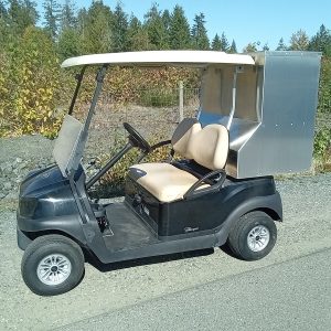 2021 Tempo Electric, Box, Enclosed Black
