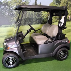 2027 Club Car Onward Lithium, Metallic Midnight Silver with Premium Sound Bar