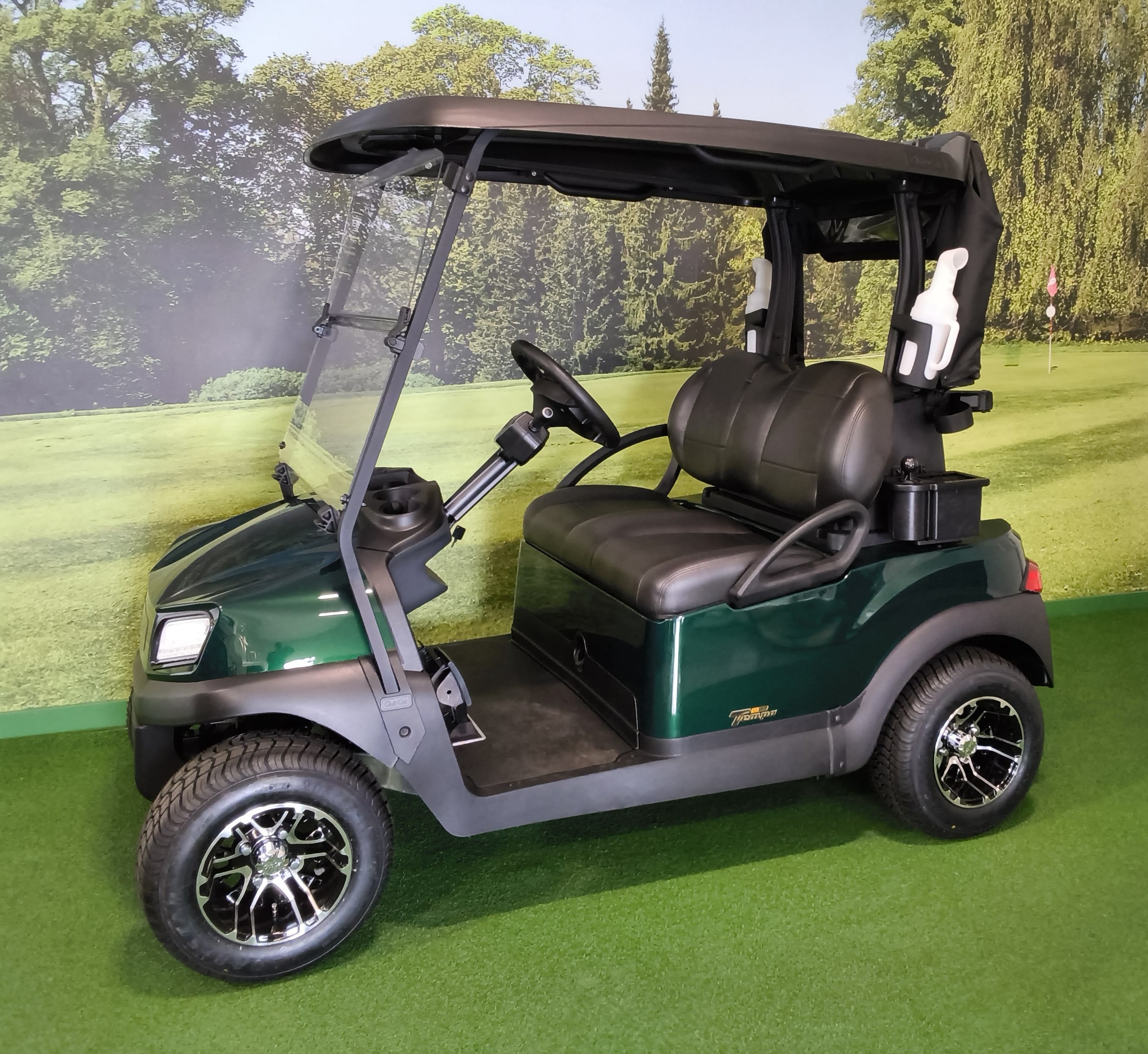 2027 Club Car Tempo Lithium, Metallic Green.